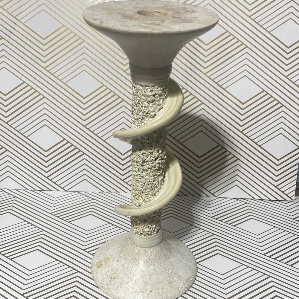 Renoir elegant Cream Candle Holder